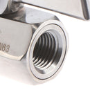 Stainless Steel 304 Ball Valve 1/4" Inch NPT Male X Female Small Mini Valve3C