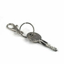 20 small removable screw caps for key rings - carabiner key chain - cosmeti I1T3