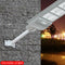 50cm Solar Street Lamp Light Pole Rust Proof Wall Mounted Yard Galvanized Iron