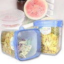 6pcs Reusable Silicone Wrap Bowl Seal Cover Stretch Lid Keep Food Fresh B JR