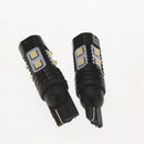 High Power Pair 50W T10/T15 LED 6000K HID Cool White Backup Reverse Lights Bulb
