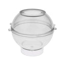 Plastic Round Sphere Ball Shape Soap Candle Making Mold Candle Mould 10cm