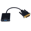 1080p DVI-D to VGA Adapter Converter 24+1 Male to Female Supporting 60Hz