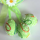 Easter Egg Decoration Wreath Party Fondant Decoration DIY Hanging Ornament  F4V1