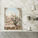 Painting By Numbers Kit DIY Window Flowers Canvas Oil Art Picture Craft
