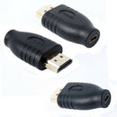 Professional Computer Extension HD Male To Micro Female Video Audio HDMI Adapter