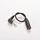 2.5mm Male Plug to 3.5mm Female Jack Stereo AUX Audio TRS Adapter ConverterJ.AU