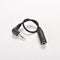 2.5mm Male Plug to 3.5mm Female Jack Stereo AUX Audio TRS Adapter ConverterJ.AU