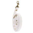 Adjustable PU Leather Handbag Shoulder Bag Strap Replacement White 12mm Wide