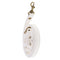 Adjustable PU Leather Handbag Shoulder Bag Strap Replacement White 12mm Wide