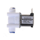 Electric Water Valve 24V DC Solenoid Valve 1/4" Hose Connection RO Controller 3C