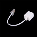 RJ11 6P4C Female To Ethernet RJ45 8P8C Male F/M Adapter Converter Cable Phone LJ