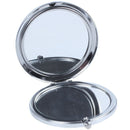 Travel Compact Pocket Crystal Folding Makeup Mirror,Purple G7J4