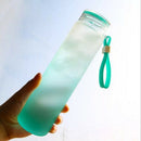 Sport Water Bottle Portable Rope Kids Drinkware Leak Proof Seal Climbing GraU4A5