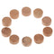 10Pcs Water Key Water Key Spit Valve Cork Pad For Trumpet Trombone Repair A