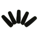 5PCS Microphone Foam Covers Wind Muff Black for Outdoor Interview Conference