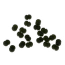 20pcs Fishing Bead Lures Heli/Chod Rubber Runner Beads Fishing Tools for Rig