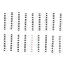 200pcs SMD diode Assorted Kit 20value*10PCS SS110 SS510 SS36 ES1D M7 M4 SEAU