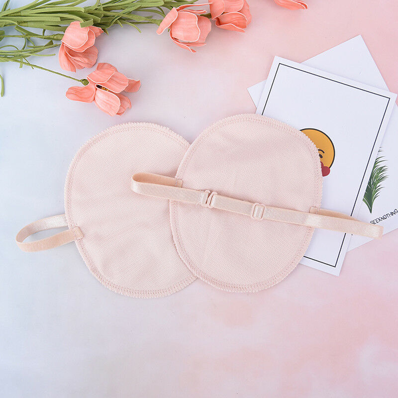 2x Reusable Women Washable Underarm Armpit Anti Sweat Pads Perfume Absorbing TO