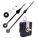 1 Set Silent Sweep DIY Wall Clock Movement Repair Parts with 2 Long Hands