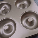 6 Cups Muffin Cake Mould Metal Cupcake Mold Non-Stick Donut Baking Pan