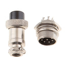 GX16 8 Pins Metal Waterproof Aviation Connector Plug & Socket