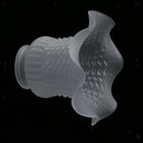 4pcs E27 Clear Glass Ceiling Fan Light Chandelier Wall Sconce Light Shades