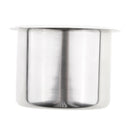 6x Recessed Cup Drink Bottle Holder for Marine Boat RV Camper Stainless Steel