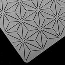 2pcs Semi-transparent Plastic Drawing Quilting Stencils for DIY Craft Tools