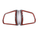 2 Pieces Abs Carbon Fiber Steering Wheel Trim Frame For Bmw 5 Series F10 52