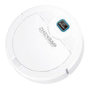 Robot Cleaner USB Rechargeable 1600Pa for Hardwood/Tile Floor/Carpet White