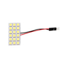 Car Interior Light Lamp Panel 18SMD LED T10 Festoon Dome BA9S Adapter 12V DC