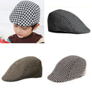 Kids Boys Flat   Newsboy Baker Beret Hat Casual Duckbill Cabbie Caps