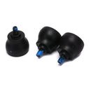 3Pcs Walking Stick End Tripod Cane Tip Self Standing Rubber Non-Slip End Bott-OZ