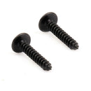 500pcs M3 Black Carbon Steel Pan Head Round Head Self Tapping Screw Set DUP