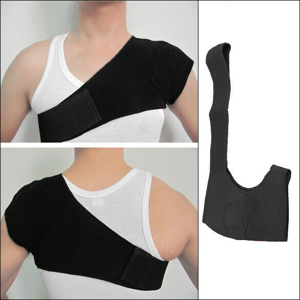 New Self Heating Magnetic Therapy Single Shoulder Soft Protector Far Infrar A