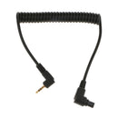 2.5mm to RS-80N3 C3 Remote Shutter Release Connecting Cord Cable for Canon 3-Pin