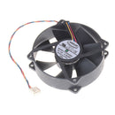 New F129025SU 90/80mm x25mm CPU Round Fan 12V 4Pin 0.38A