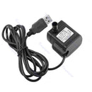 DC 3.5V - 9V 3W USB Submersible Fountain Pond Pump Water Pump Fish Tank Aquarium