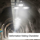E27 144LED 60W Iron Man Deformation Folding Light Creative Indoor Hanging Lamp
