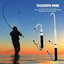 Telescopic Outdoor Carp Fishing Gaff Flexible Spear Hook Take Fish Maker A