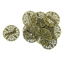 10pcs Blank Brooch Settings Cabochons Base Tray For Cabochon Cameo Findings