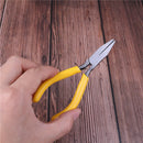 DIY Mini Flat Nose Jewelry Pliers Practical Jewelry Handmade Steel Hand TooB TO