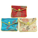 12Pcs Chinese Embroider Pouches Jewelry Gift Cosmetic Bags Coin Purses  VGZ