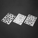 3pcs Geometry DIY Craft Cutting Dies Stencil Scrapbook Embossing Album Card