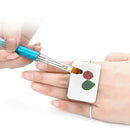 Stainless Steel Palette Adjustable Ring for Nail Art Foundation Mixing Make X6Y4
