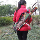Arrow Bow Holder Bag Target Hunting Zipper Pocket Accessories New Durable