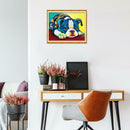 5D DIY Full Drill Diamond Painting Dog Cross Stitch Embroidery Kit Wall Art