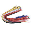 100pcs Tin Plated Breadboard PCB Solder Cable Copper Fly Jumper Wire 8 inch A