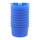 30x  Pigeon Parrot Chick Coop Feeder Cups Drinker Bowls Sand Cups